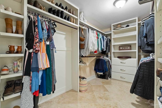 view of spacious closet