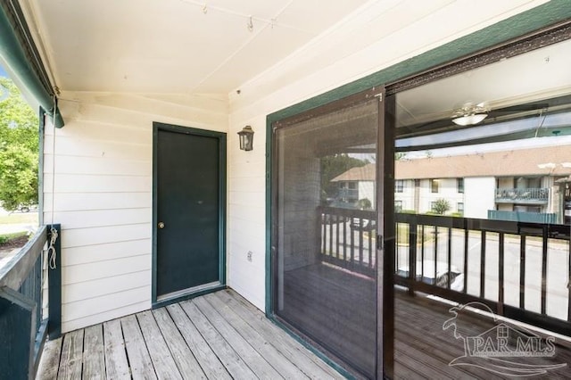 2299 Scenic Hwy Unit T7, Pensacola, FL 32503 - view of wooden deck