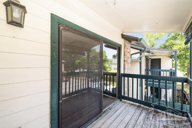 2299 Scenic Hwy Unit T7, Pensacola, FL 32503 - view of wooden terrace
