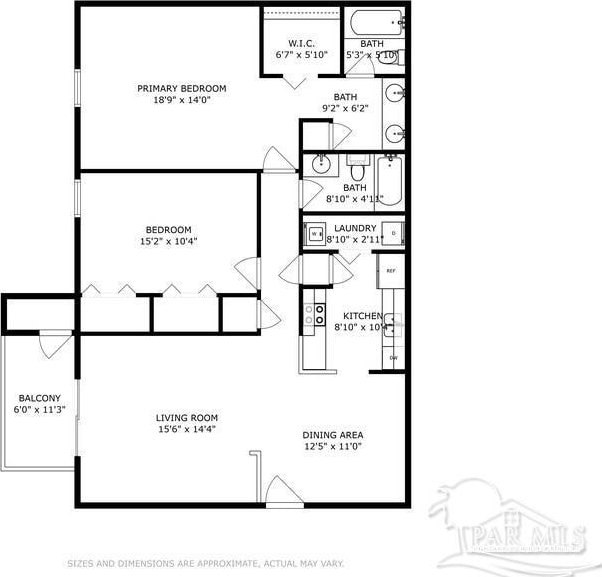 2299 Scenic Hwy Unit T7, Pensacola, FL 32503 - home floor plan