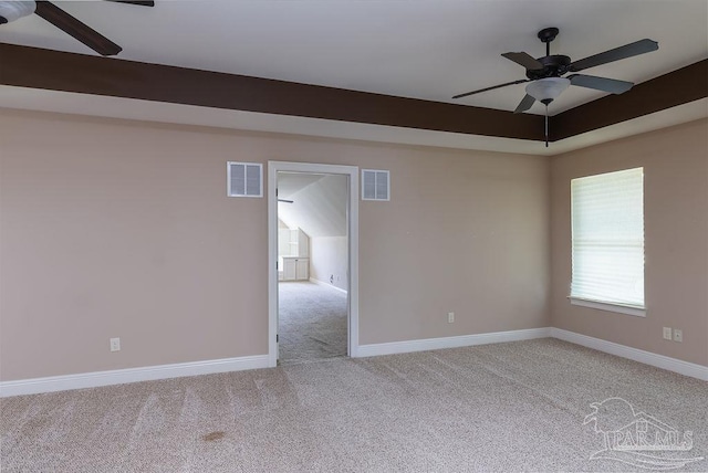 4513 River Ranch Rd, Milton, FL 32583 - carpeted spare room with ceiling fan