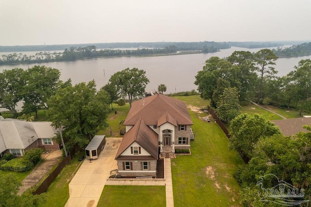 4513 River Ranch Rd, Milton, FL 32583 - aerial view of property and surrounding area featuring a nearby body of water