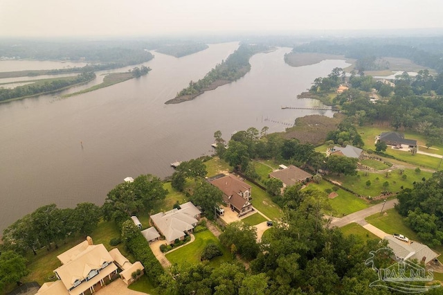 4513 River Ranch Rd, Milton, FL 32583 - aerial view of residential area with a nearby body of water