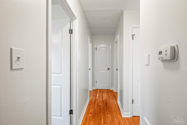 7332 Maxam Ave, Pensacola, FL 32503 - hall with light hardwood / wood-style flooring