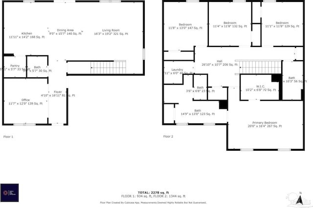4678 Perception Cir, Milton, FL 32570 - floor plan / room layout
