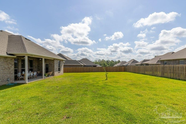 2929 Trestle Way, Cantonment, FL 32533 - view of yard with a fenced backyard and a patio area