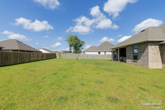 2929 Trestle Way, Cantonment, FL 32533 - view of yard featuring a fenced backyard