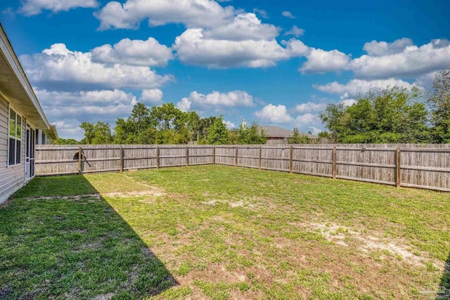 5711 Guinevere Ln, Milton, FL 32583 - view of yard featuring a fenced backyard