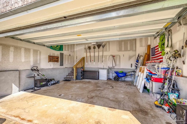 5711 Guinevere Ln, Milton, FL 32583 - garage featuring electric panel