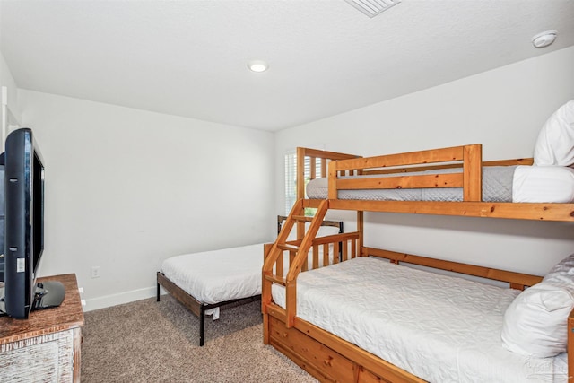 bedroom with carpet flooring