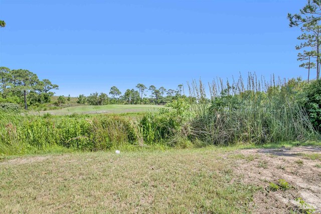 view of landscape featuring a rural view