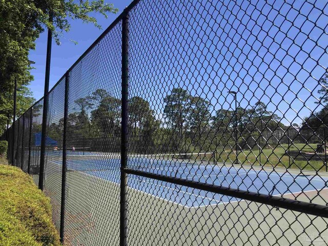 view of sport court