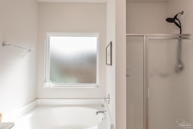 1928 Appleton Dr, Cantonment, FL 32533 - bathroom with plenty of natural light, a stall shower, and a garden tub