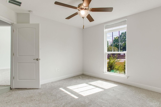 1825 Peace Ter, Cantonment, FL 32533 - unfurnished room with baseboards, visible vents, and carpet