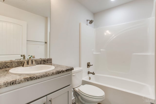 1825 Peace Ter, Cantonment, FL 32533 - bathroom with shower / bathtub combination, toilet, and vanity