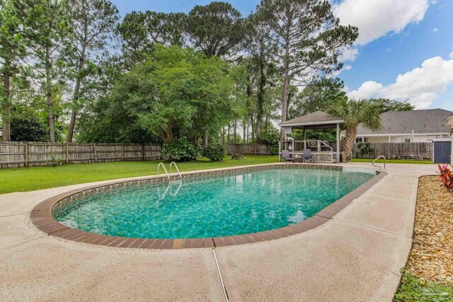 3905 Tiger Point Blvd, Gulf Breeze, FL 32563 - view of pool featuring a gazebo