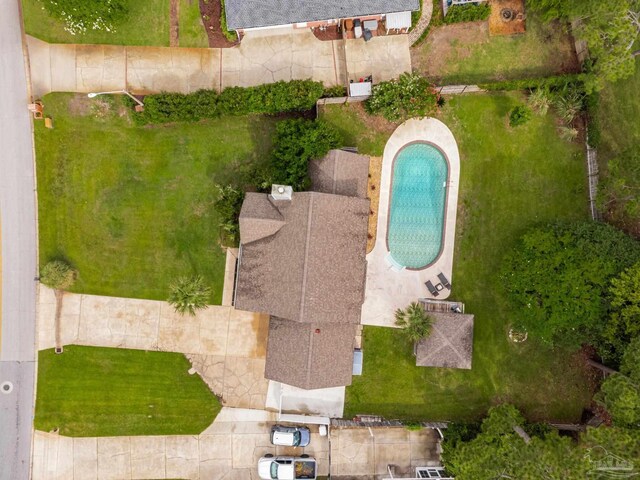 3905 Tiger Point Blvd, Gulf Breeze, FL 32563 - aerial view of a pool