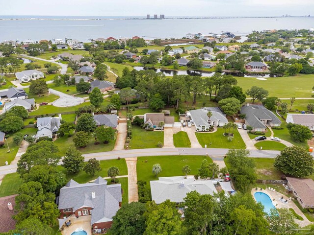 3905 Tiger Point Blvd, Gulf Breeze, FL 32563 - aerial view of residential area featuring a nearby body of water
