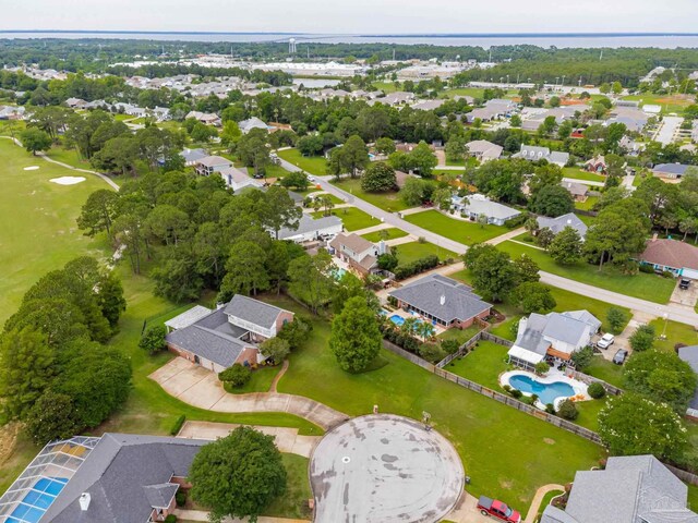 3905 Tiger Point Blvd, Gulf Breeze, FL 32563 - aerial view of residential area with a pool
