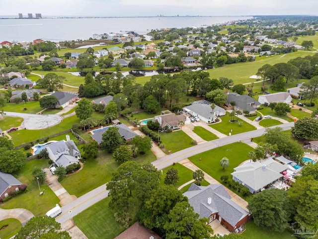 3905 Tiger Point Blvd, Gulf Breeze, FL 32563 - aerial view of residential area with a large body of water