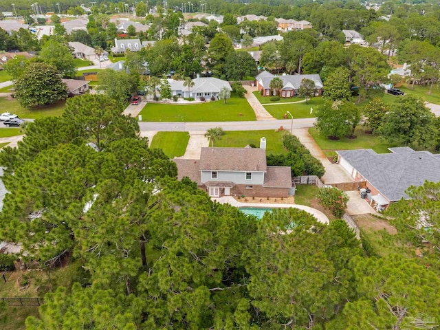 3905 Tiger Point Blvd, Gulf Breeze, FL 32563 - aerial overview of property's location with nearby suburban area