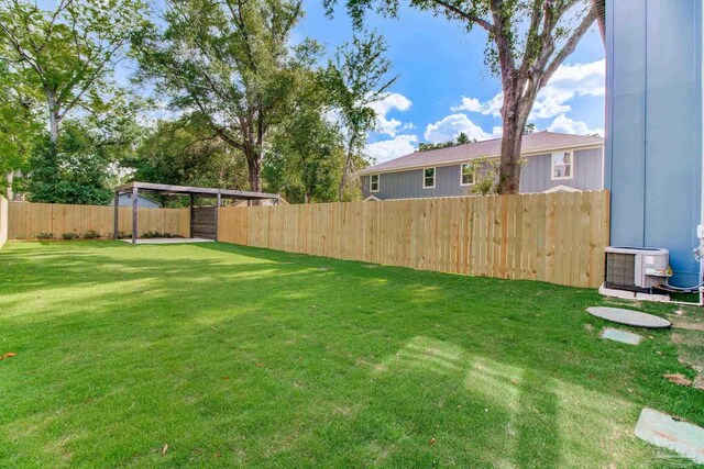 608 E Leonard Unit A & B, Pensacola, FL 32503 - view of yard featuring cooling unit
