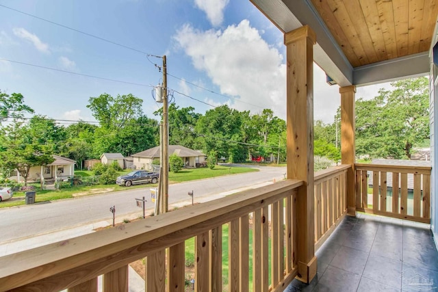 608 E Leonard Unit A & B, Pensacola, FL 32503 - balcony featuring view of scattered trees