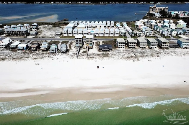 1592 W Beach Blvd Unit Kk, Gulf Shores, AL 36542 - aerial perspective of suburban area featuring unending shoreline