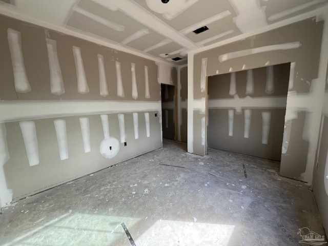 view of unfurnished living room