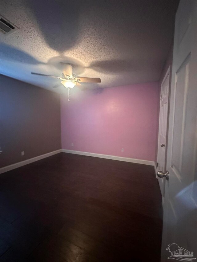 unfurnished sunroom featuring lofted ceiling and a ceiling fan