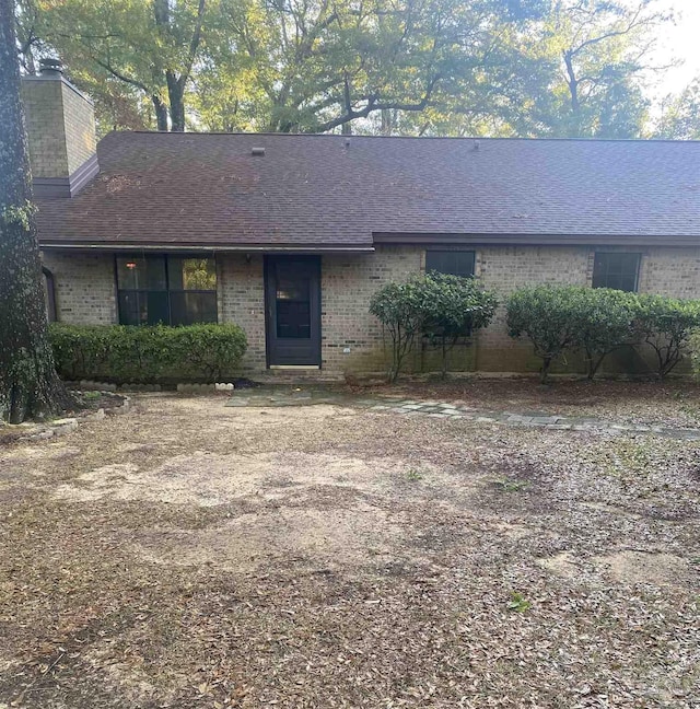 view of ranch-style house