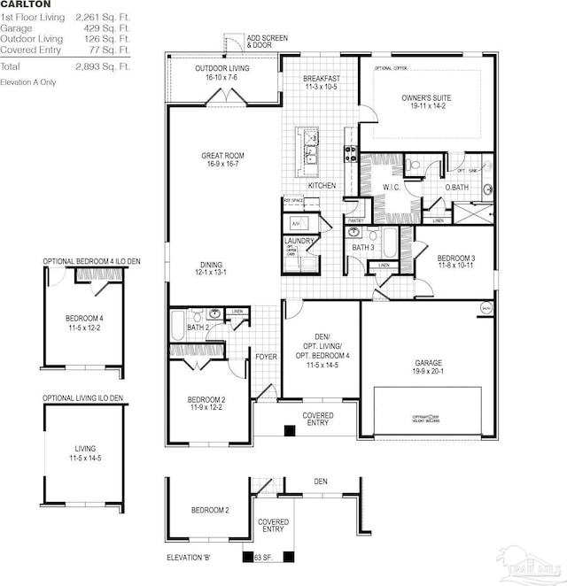5023 Vanerka Dr, Gulf Breeze, FL 32563 - property floor plan