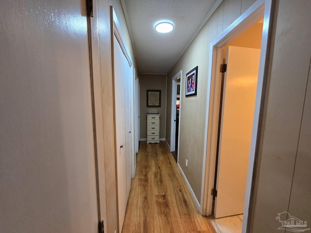 4940 Dawson Rd, Century, FL 32535 - hallway featuring light wood-style floors and baseboards