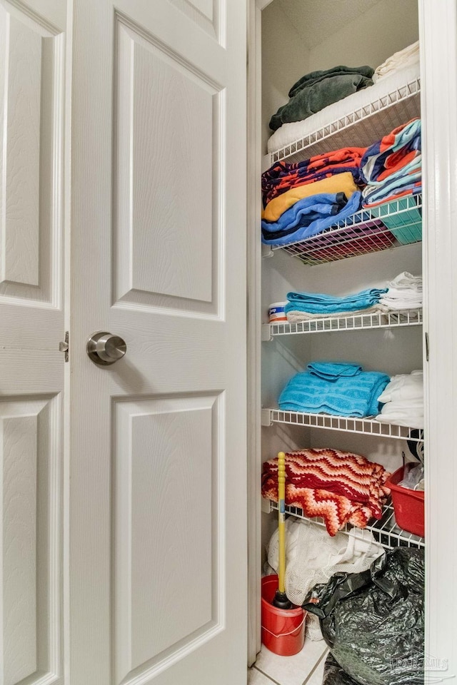 view of closet