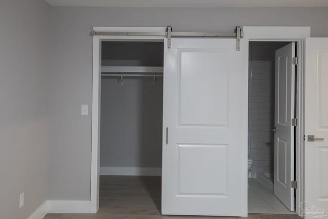 view of closet