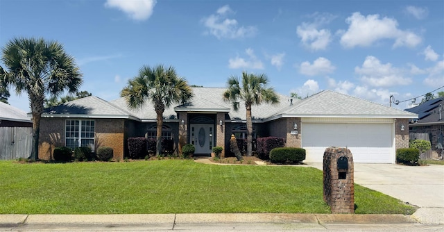 2215 Seascale Ct, Navarre, FL 32566 - ranch-style house with driveway and a garage