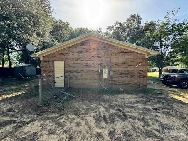 view of home's exterior