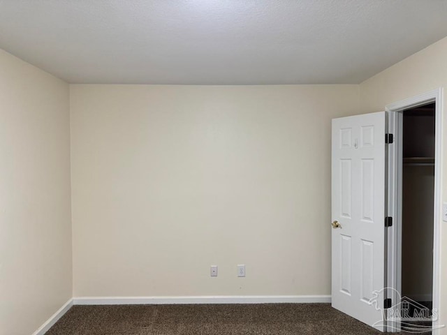 empty room with carpet floors