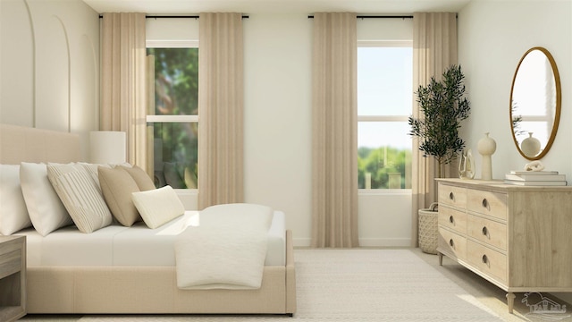 6377 Buckthorn Cir Lot 14E, Pace, FL 32571 - bedroom with baseboards and light carpet