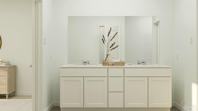 6377 Buckthorn Cir Lot 14E, Pace, FL 32571 - full bath featuring double vanity and baseboards