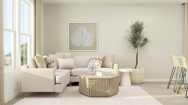 6377 Buckthorn Cir Lot 14E, Pace, FL 32571 - living room featuring wood finished floors