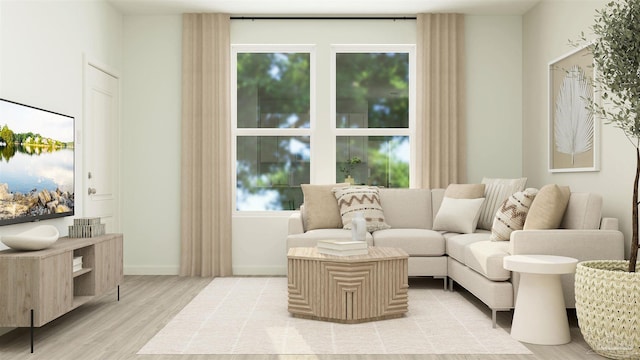 6377 Buckthorn Cir Lot 14E, Pace, FL 32571 - living area featuring light wood-style floors