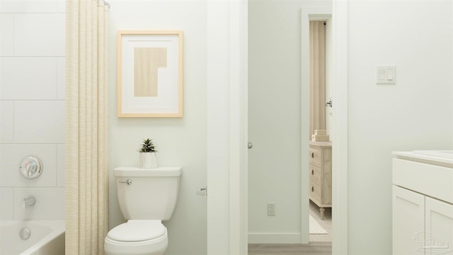 6377 Buckthorn Cir Lot 14E, Pace, FL 32571 - full bath featuring vanity, shower / bath combo, and wood finished floors
