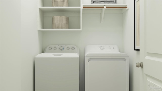 6377 Buckthorn Cir Lot 14E, Pace, FL 32571 - laundry room with washer and dryer