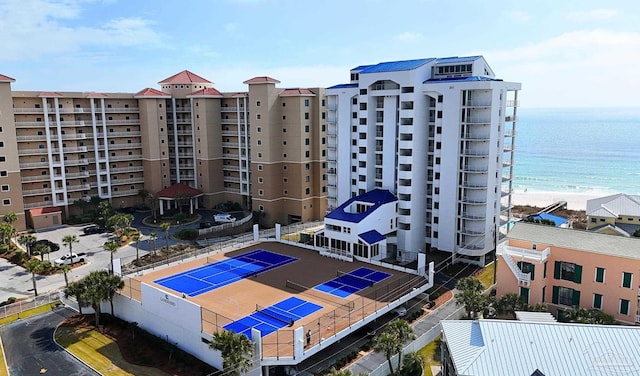 13335 Johnson Beach Rd Unit 1003, Pensacola, FL 32507 - view of property with a water view and a beach view