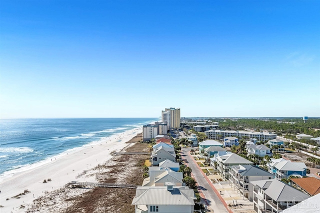 13335 Johnson Beach Rd Unit 1003, Pensacola, FL 32507 - birds eye view of property featuring a water view and a view of the beach