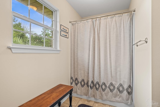 bathroom featuring tile patterned floors