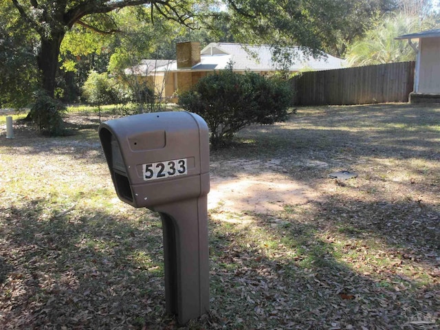 exterior details with fence