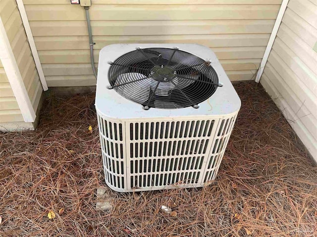 details with central AC unit