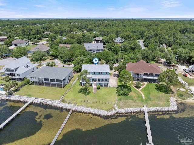 4757 Chinquapin Dr, Gulf Breeze, FL 32563 - drone / aerial view of a nearby body of water